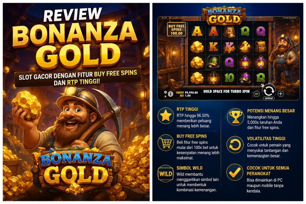 review  slot bonanza gold di copacobana99